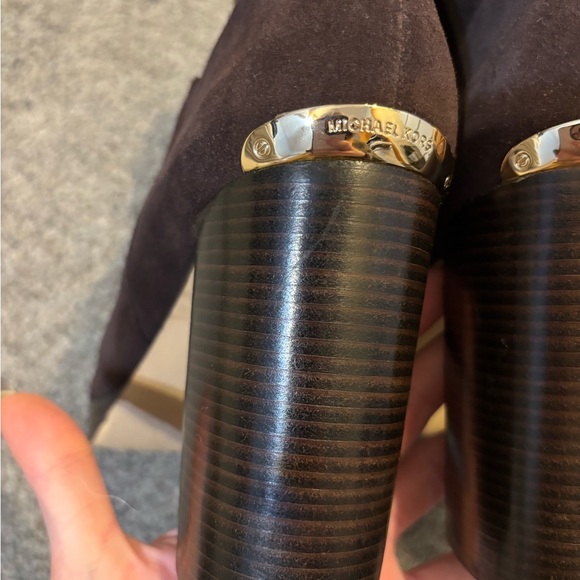 Michael Kors Suade Heeled Boots - Picture 5 of 7